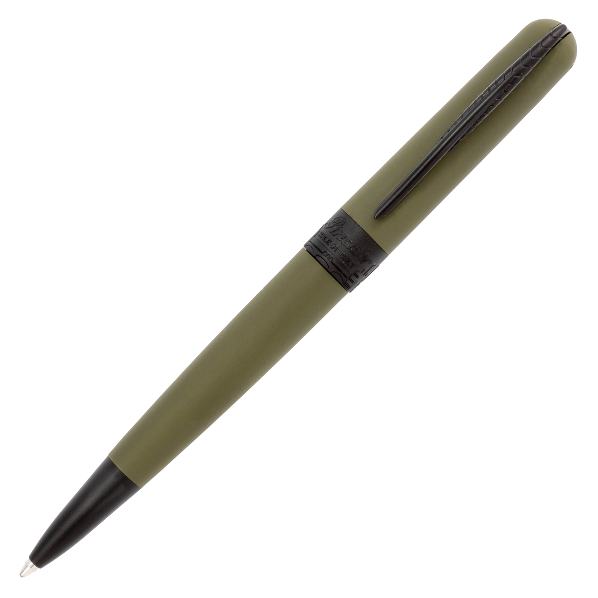 HUGO BOSS: GEAR fountain pen in Black/Silver. Available in foutain pen,  roller pen and ballpoint
