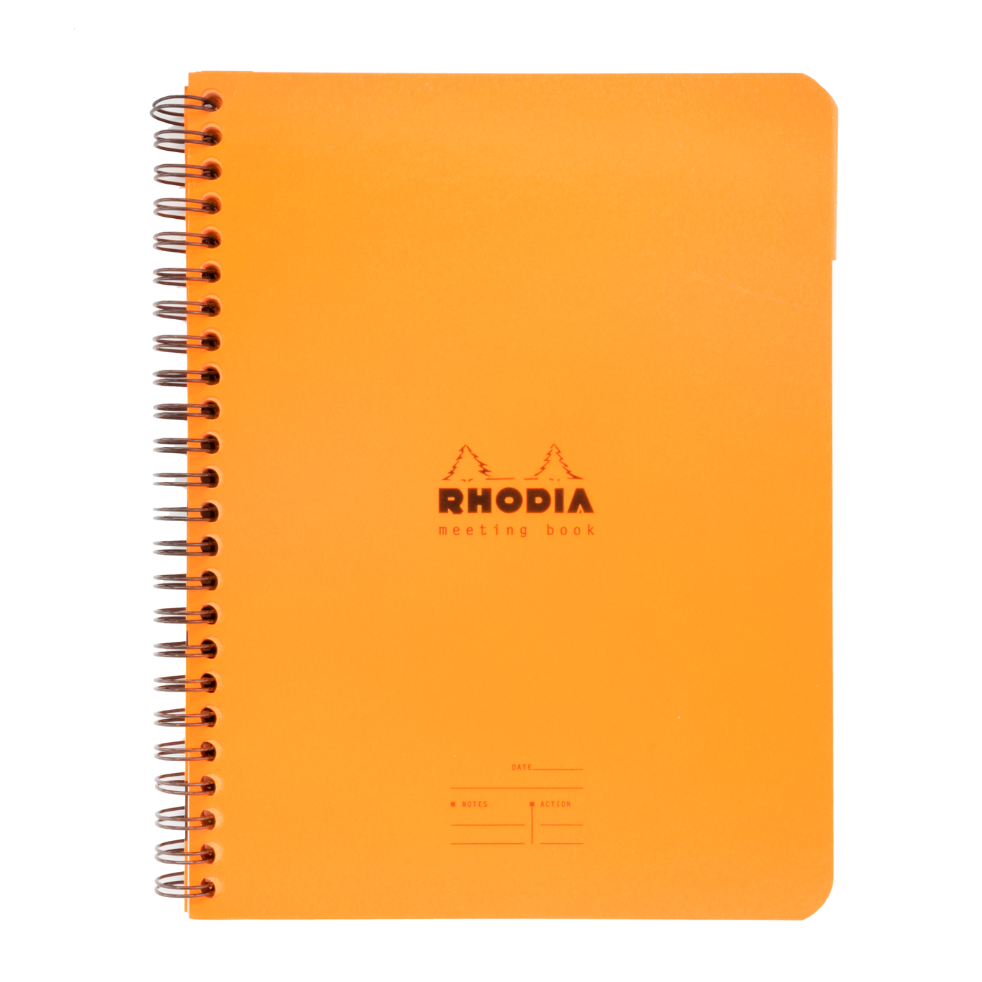 Rhodia A5 Meeting Book- Orange