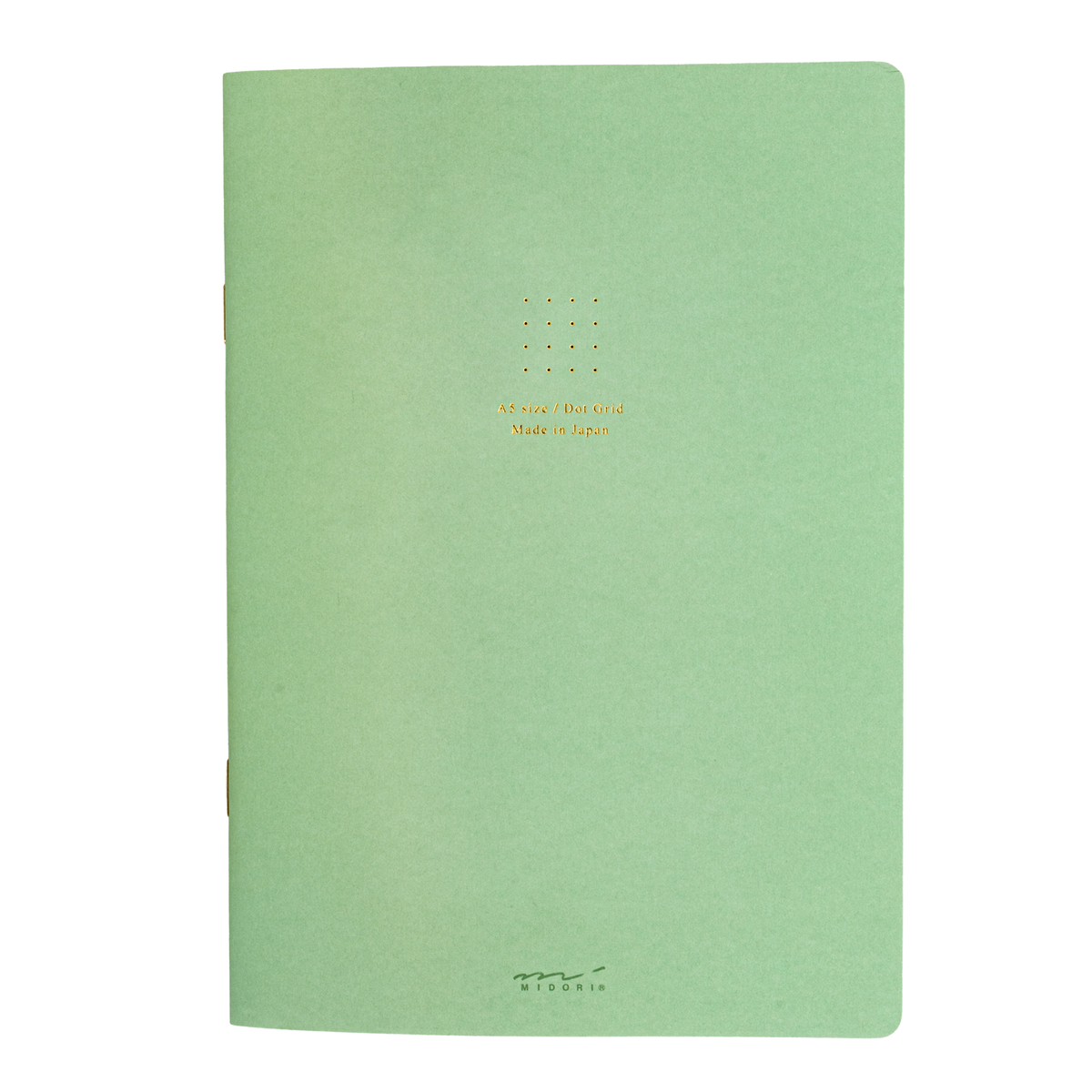 Midori A5 Dot Grid Notebook - Green