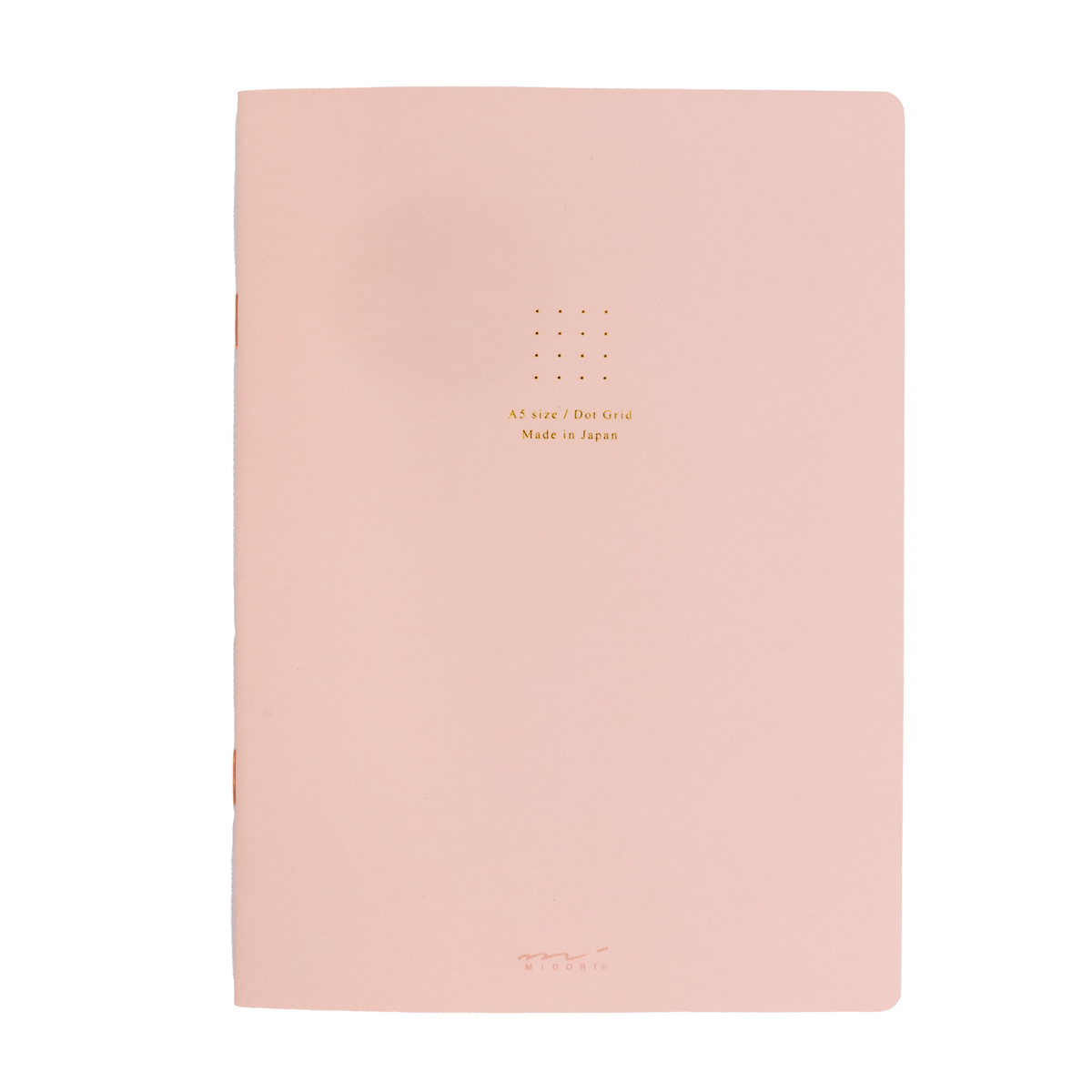 Midori A5 Dot Grid Notebook - Pink