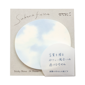 Midori Sticky Note - Transparency Sky Light Blue