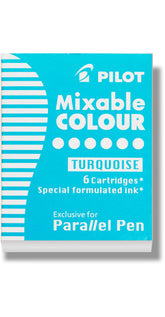 Pilot Mixable Cartridges- Turquoise