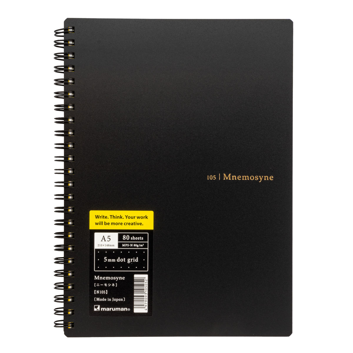 Maruman Notebooks Mnemosyne A5 Notepad- Dot