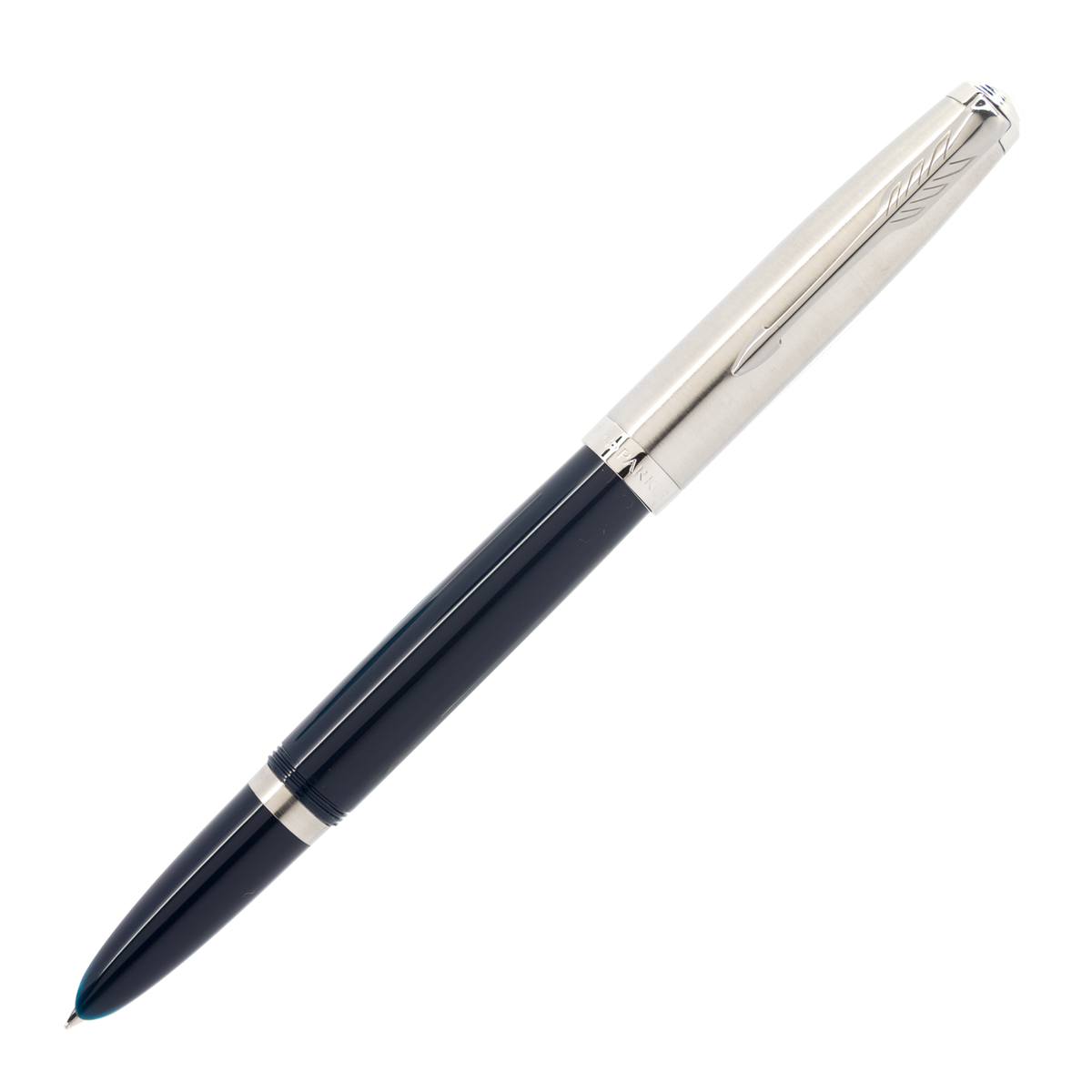 Parker 51 Midnight Blue with Chrome Trim Fountain Pen
