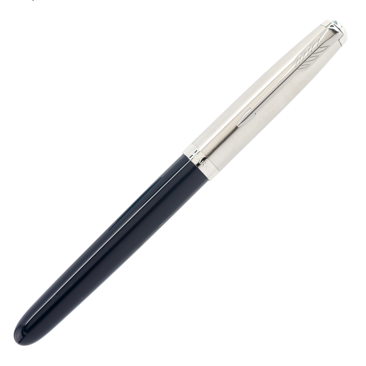 Parker 51 Midnight Blue with Chrome Trim Fountain Pen