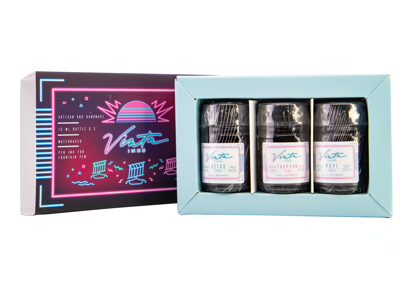 Vinta Inks - The Neon Collection 3 Piece Set