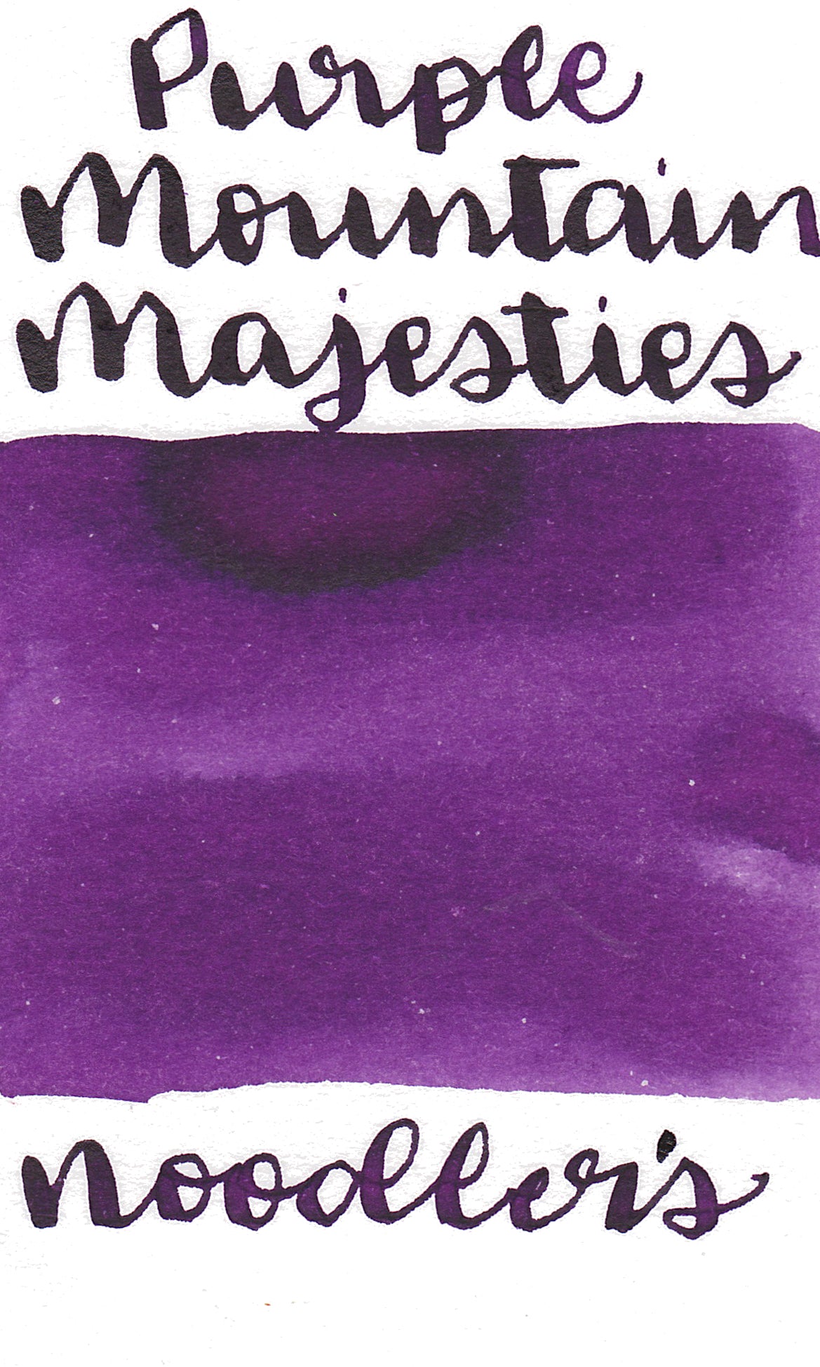 Noodler's Purple Mountain Majesties