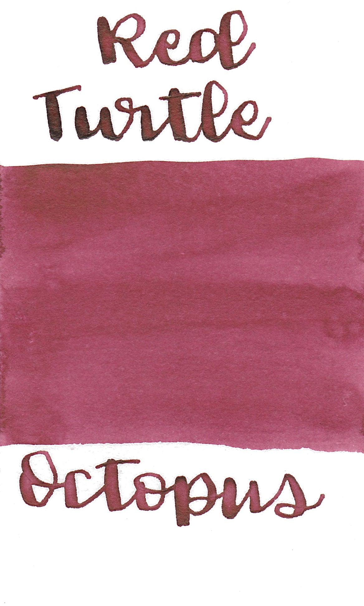 Octopus Write and Draw Ink 409 Red Turtle
