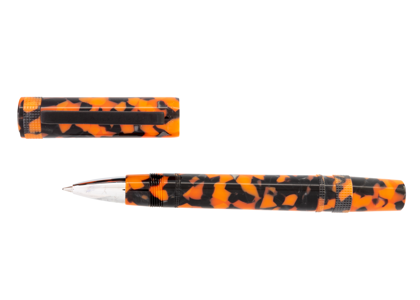 Tibaldi Perfecta LP Vinyl Orange Rollerball Pen