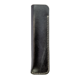 Galen Leather Co. Leather Single Pen Sleeve- Black