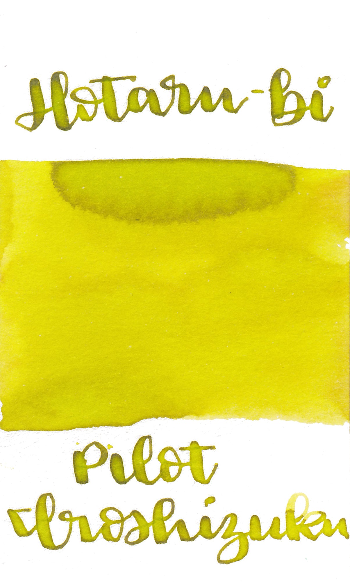Pilot Iroshizuku Hotaru-bi Ink