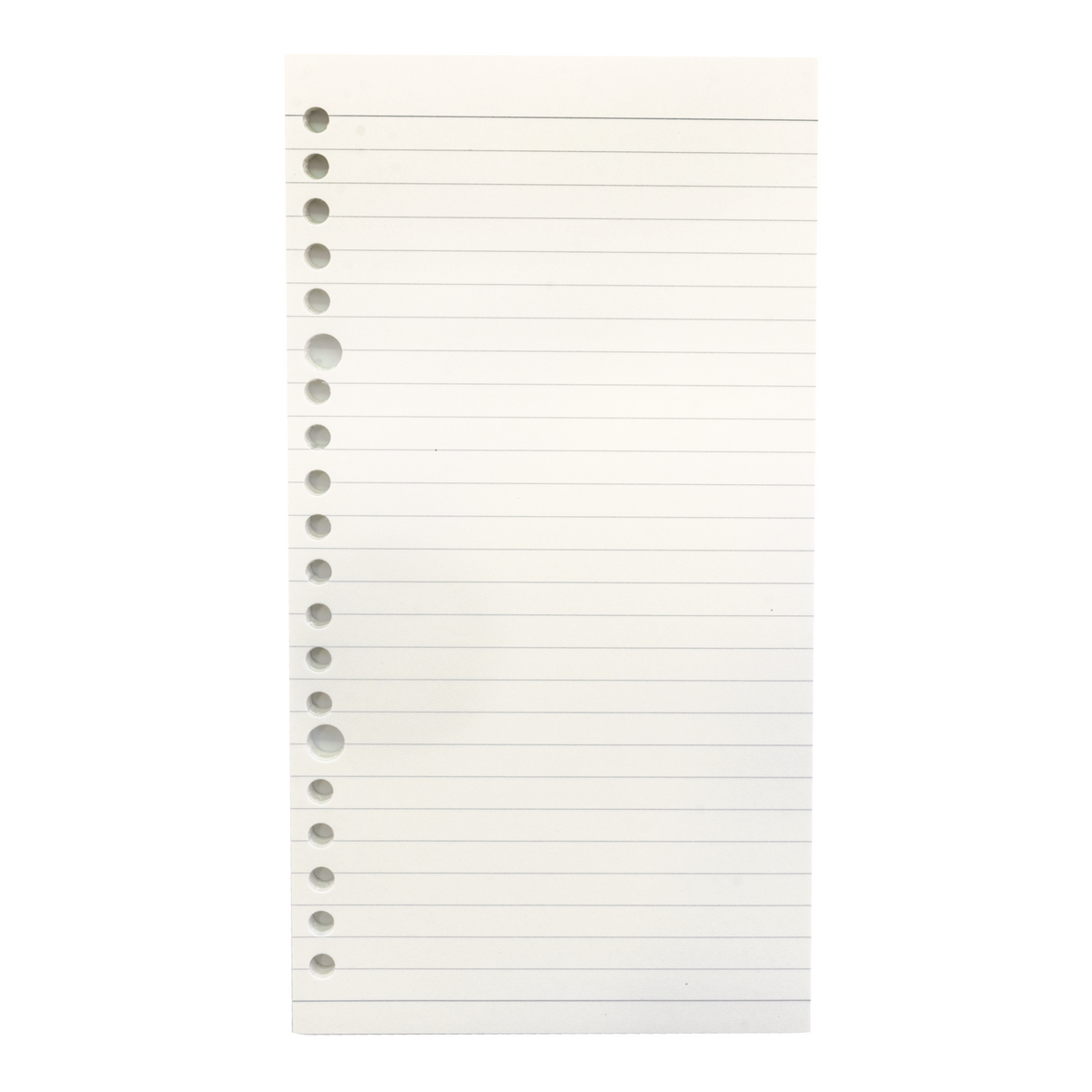 Maruman PUO Loose Leaf Paper- Slim A5 - 7mm Lined- 50 sheets