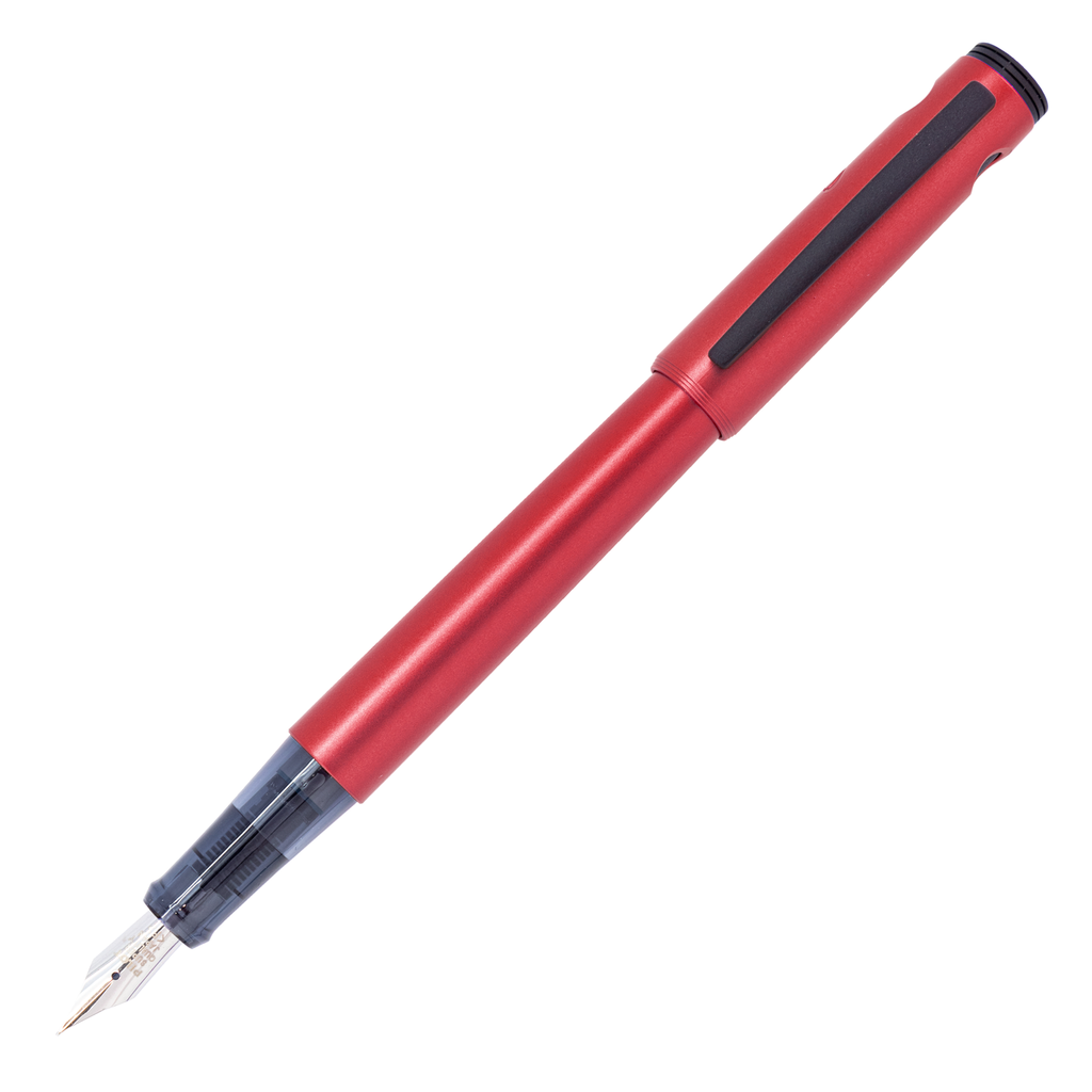 Pilot 万年筆 Pilot-Falcon-Fountain-Pen-Red- レッド Fタイプ 筆記具