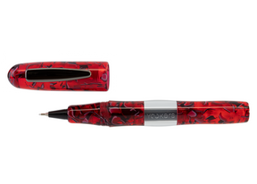 Yookers Gaia Fiber Pen Red/Black Marble Resin