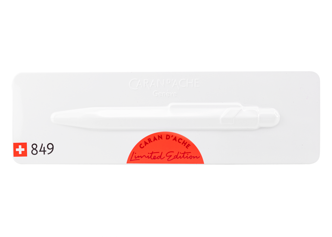 Caran d'Ache  849 Claim Your Style Scarlet Red Ballpoint Edition 3