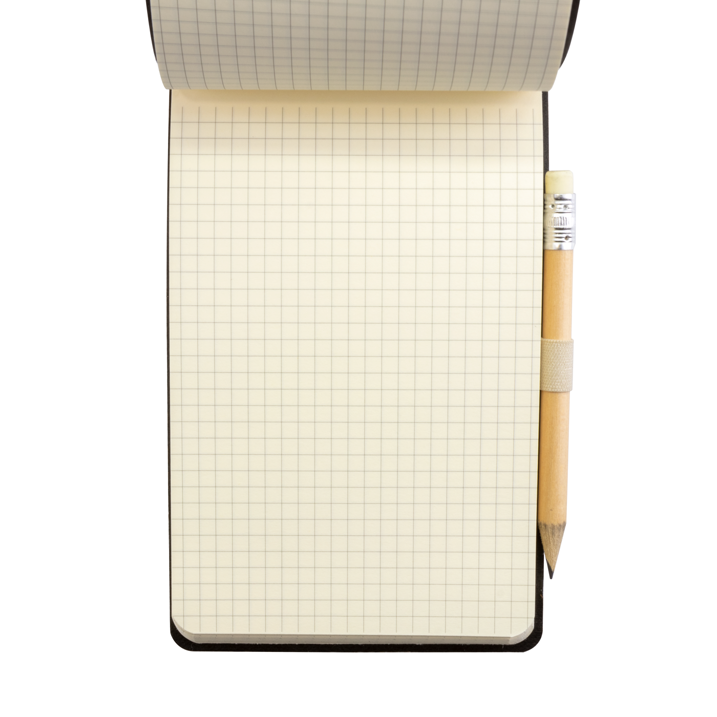 Fiorentina Bi-Color Reporter Notebook- Cognac w/ Black Interior