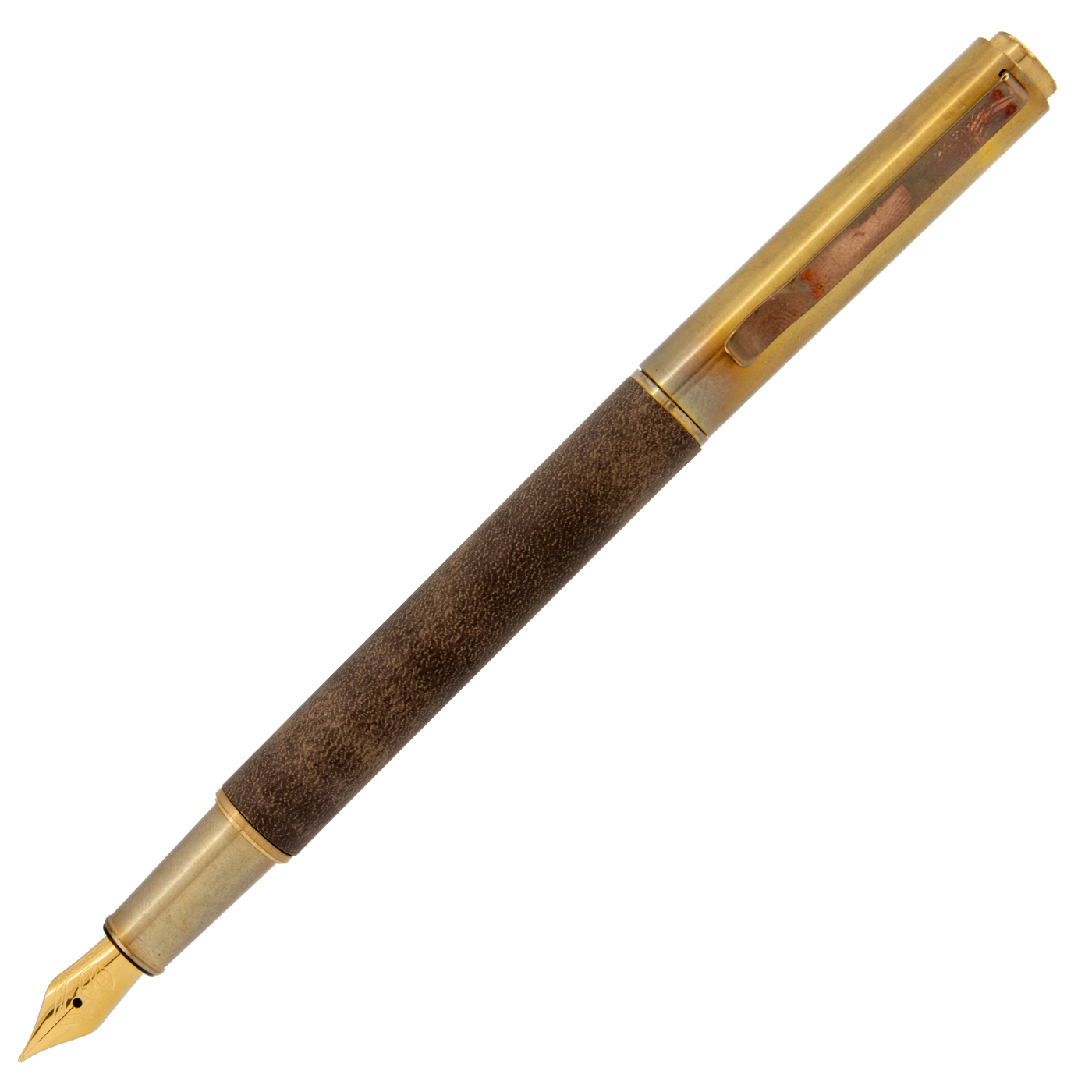 IWI Handscript Fountain Pen- Retro Brass