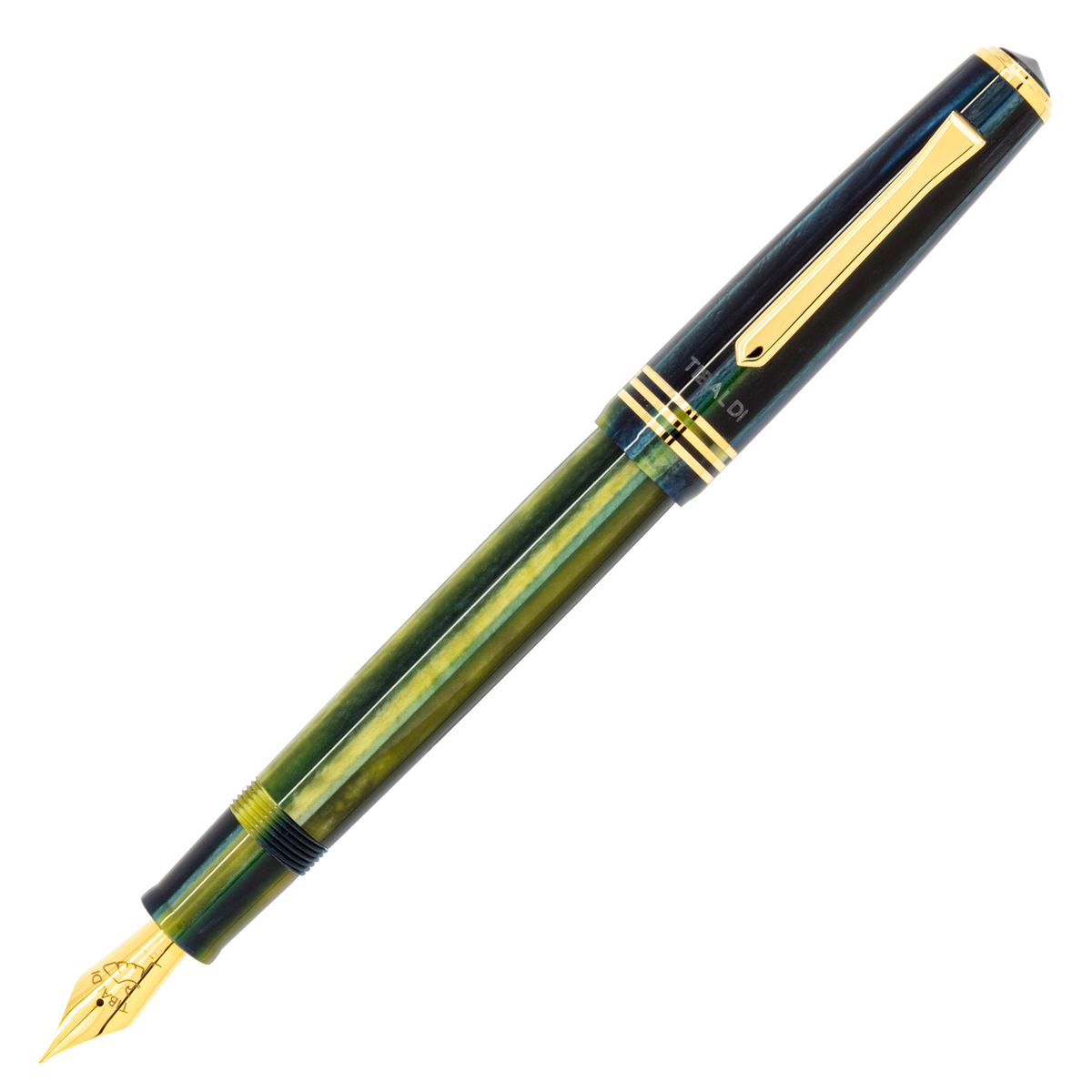 Tibaldi N60 Resin Fountain Pen - Retro Zest