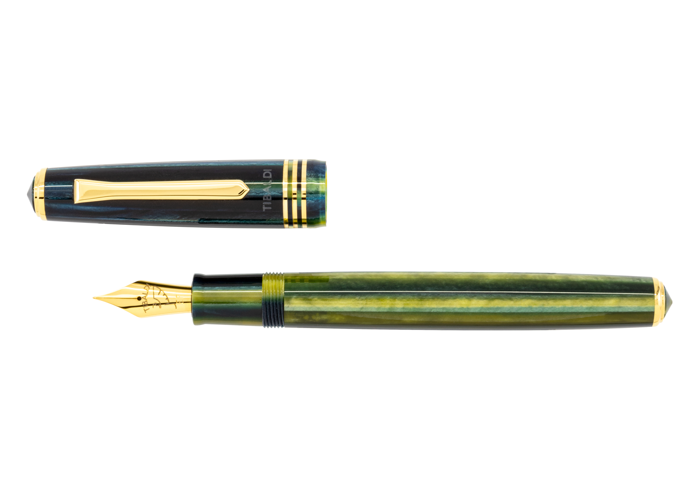 Tibaldi N60 Resin Fountain Pen - Retro Zest