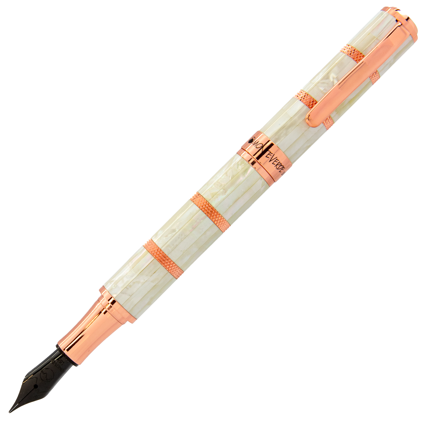 Monteverde Regatta Mother of Pearl w/ Rose Gold Trim Limited Edition Fountain Pen