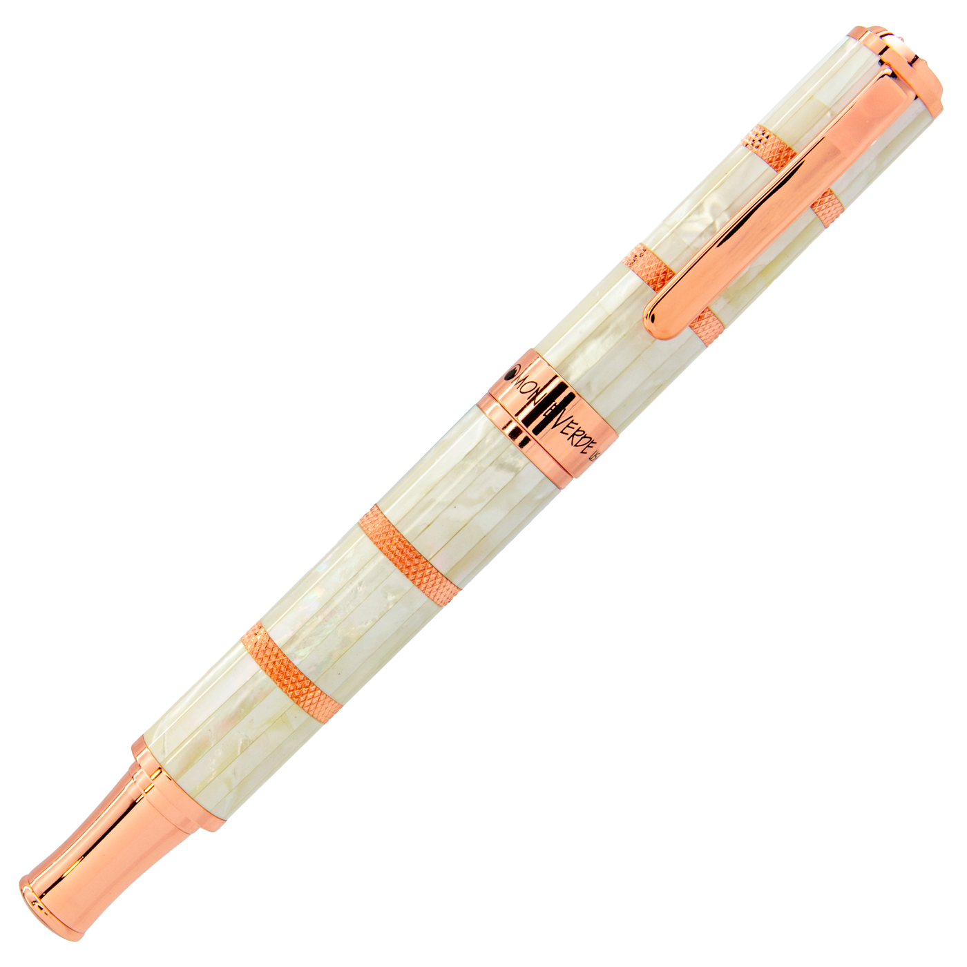 Monteverde Regatta Mother of Pearl w/ Rose Gold Trim Limited Edition Rollerball