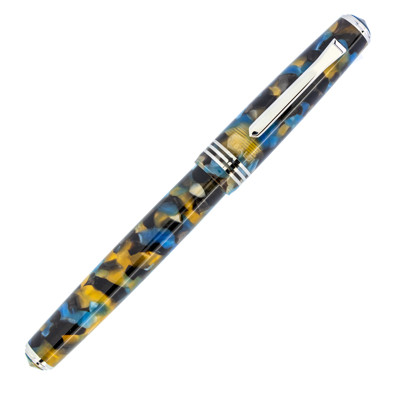 Tibaldi N60 Samarkand Blue Resin Rollerball Pen