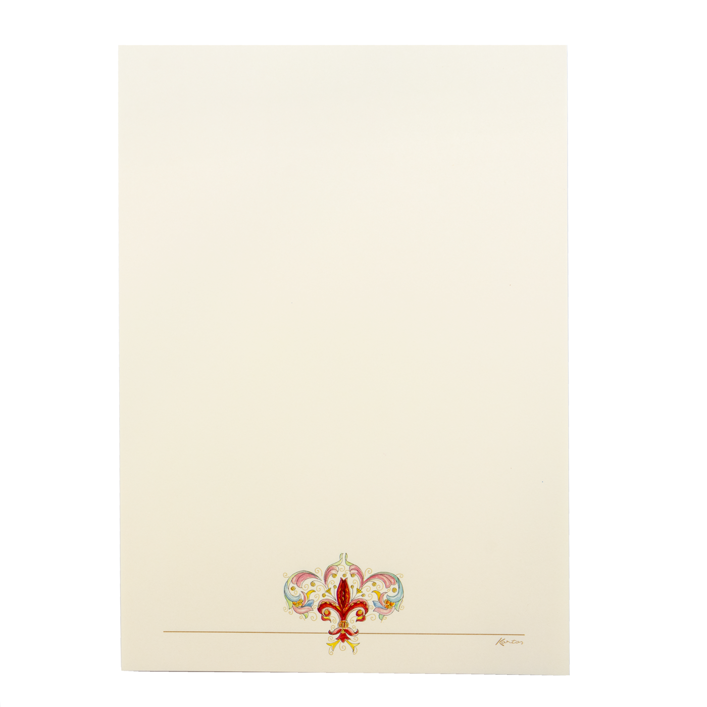 San Lorenzo Giglio Notepad with printed sheets A5