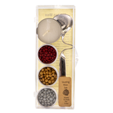 Global Solution Sealing Wax Bead Kit- Gold, Red, and Silver