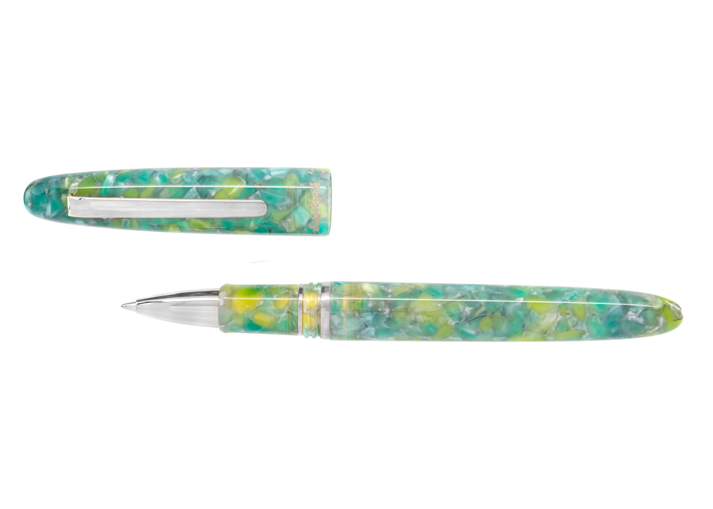 Esterbrook Estie Sea Glass with Chrome Trim Rollerball