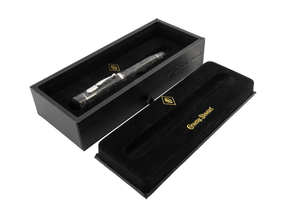 Conway Stewart Churchill Silver Storm with Silver Trim
