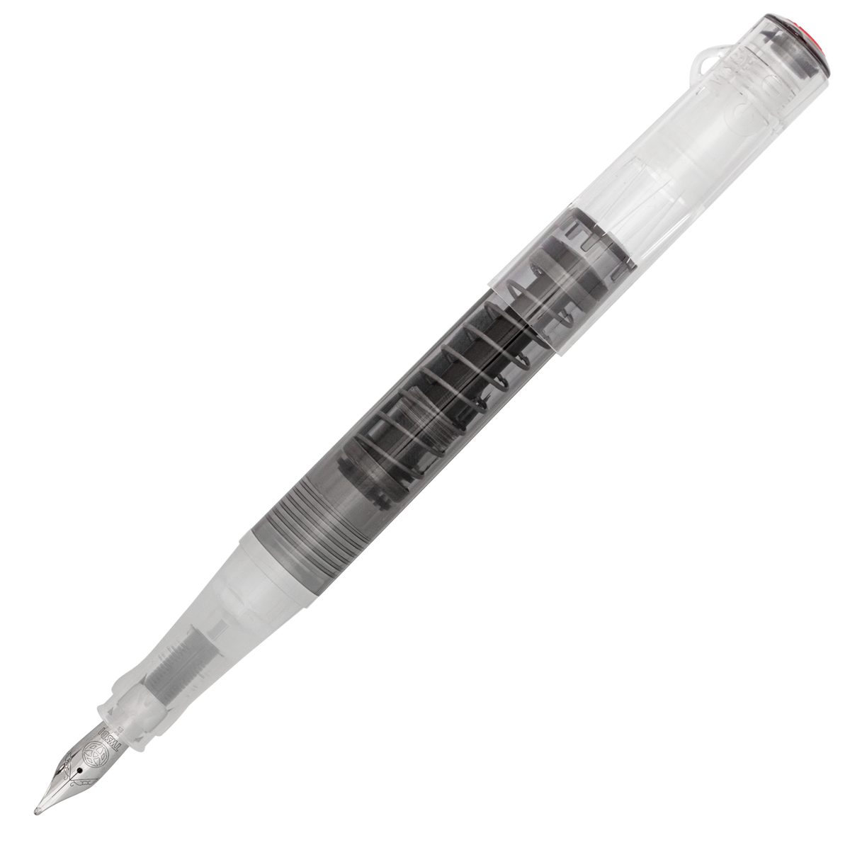  TWSBI GO Smoke Fountain Pen Nib M : Office Products
