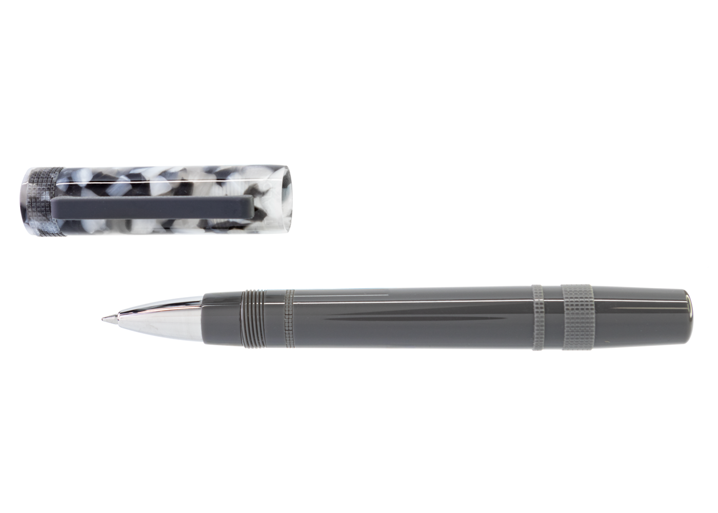 Tibaldi Perfecta Stonewash Grey Rollerball Pen