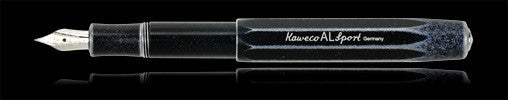 Kaweco AL Sport Stonewashed Black Fountain