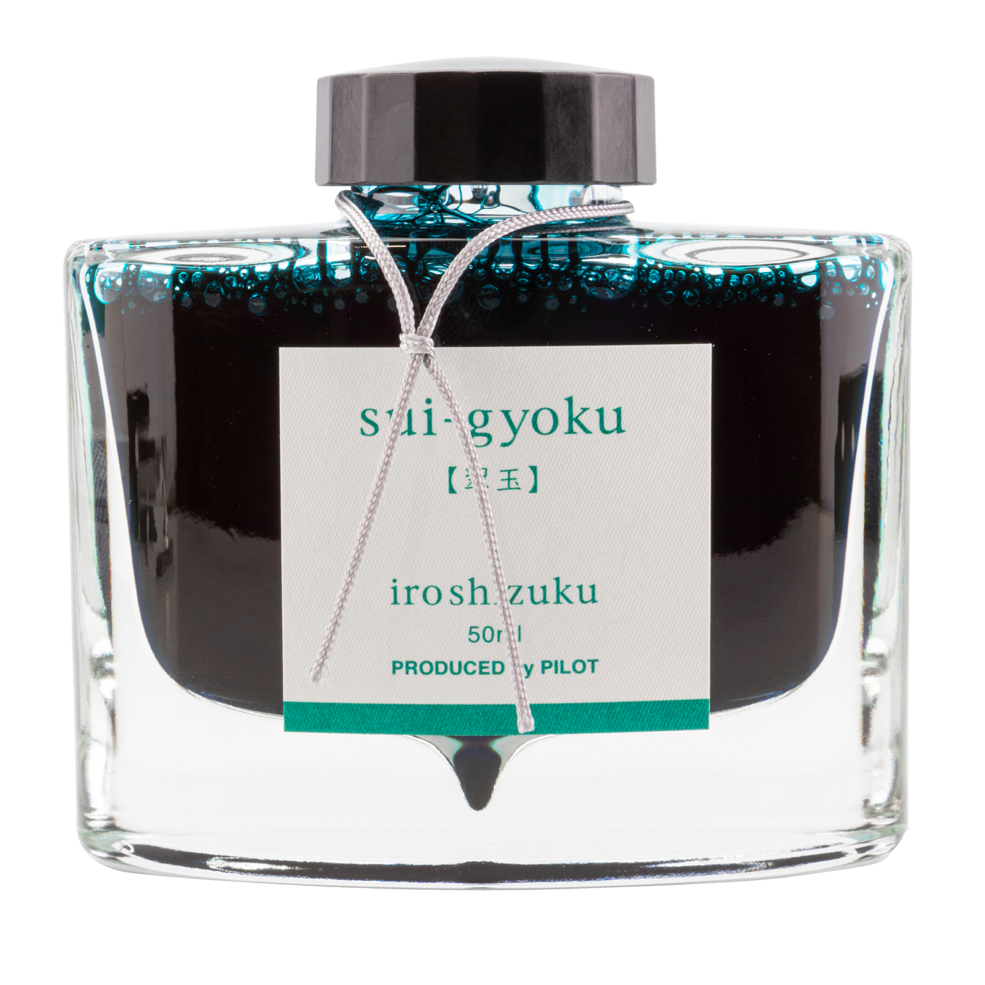 Pilot Iroshizuku Sui-gyoku (Emerald Green) - 15 ml Bottle - 3 Bottle Set