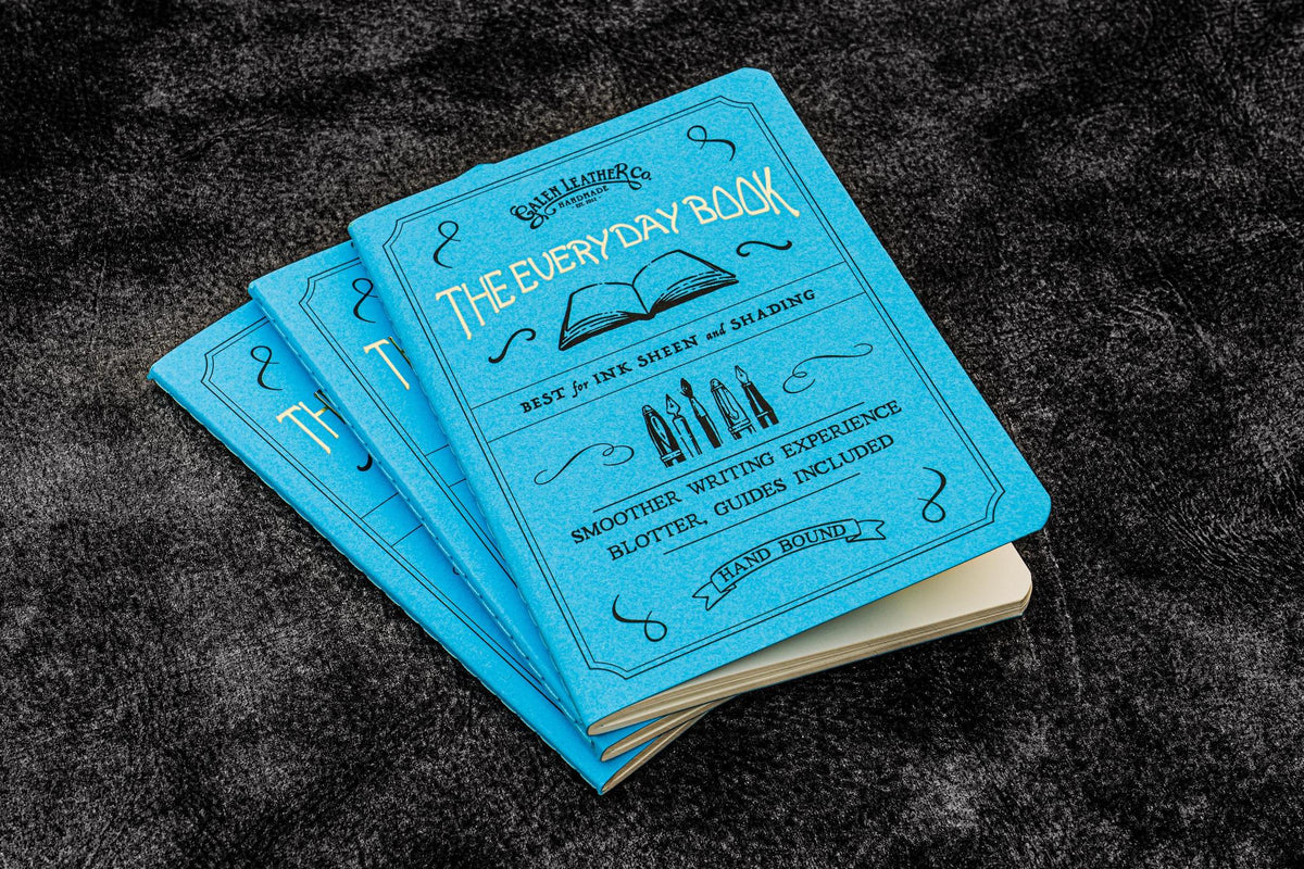 Galen Leather Co. The Everyday Book Tomoe River Paper - Set of 3 - Passport Size