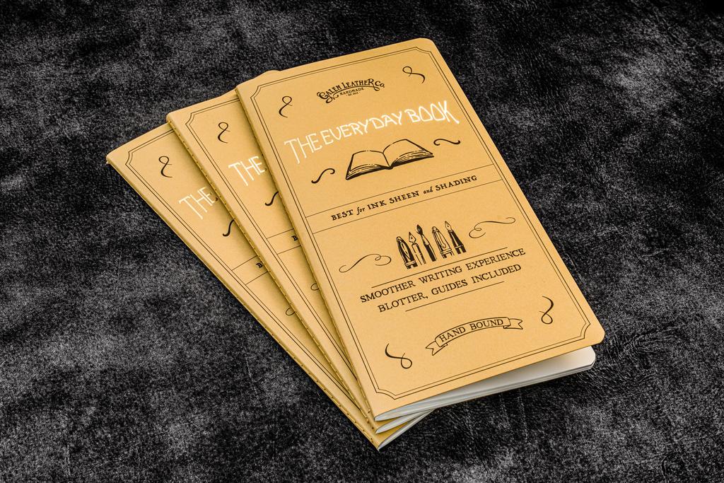 Galen Leather Co. The Everyday Book Tomoe River Paper - Set of 3 - Traveler's Size