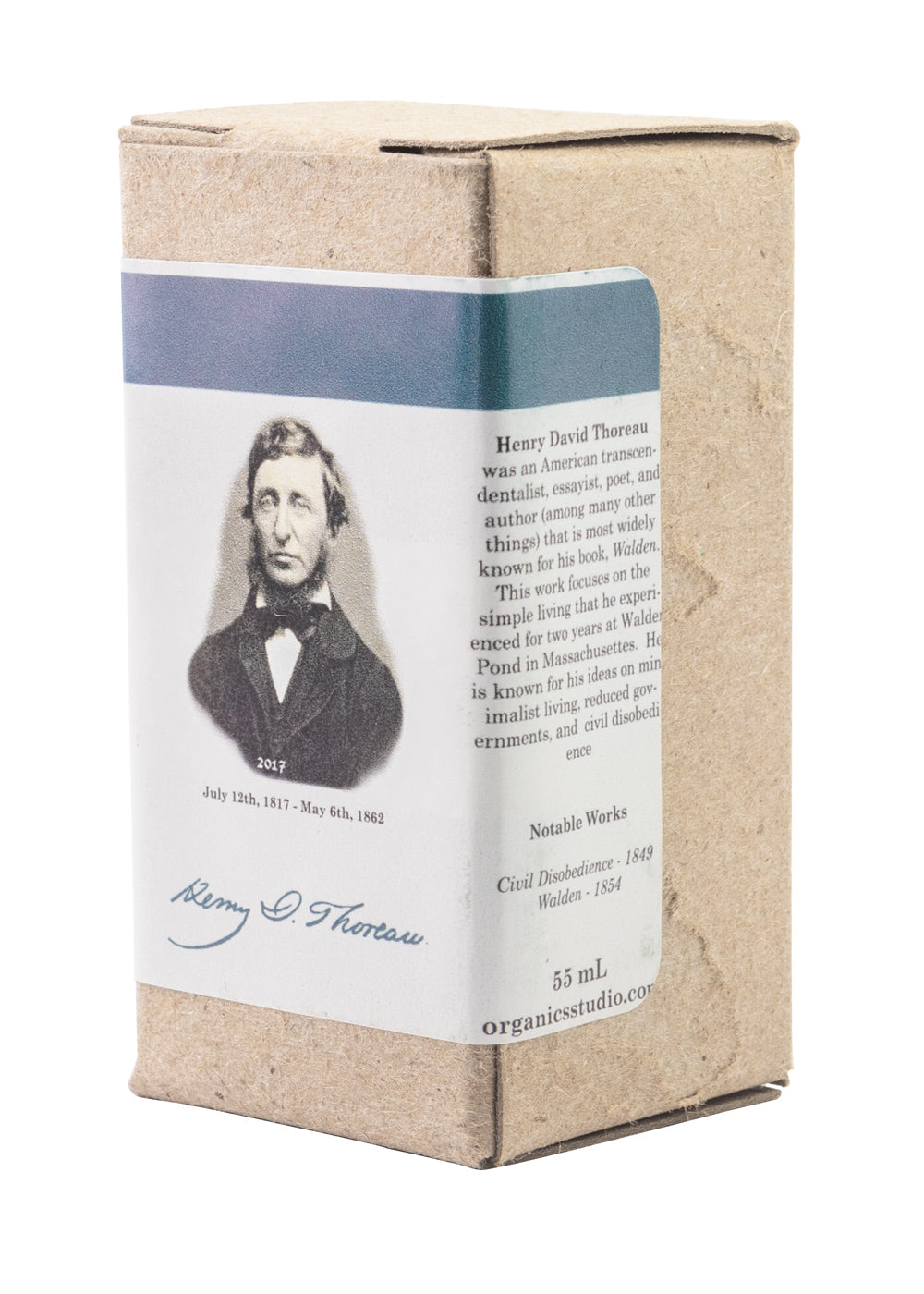 Organics Studio - Henry David Thoreau Walden Pond Blue
