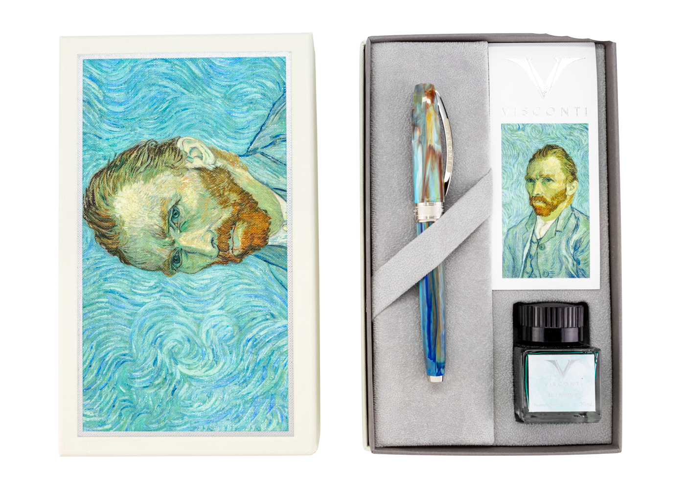 VISCONTI Van Gogh PORTRAIT BLUE（ローラーペン/インク：ブルー