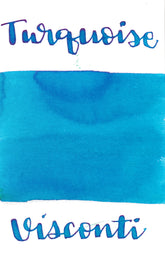 Visconti Turquoise Ink (New 50ml Bottle)