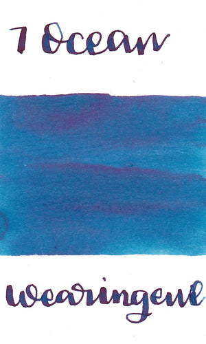 Wearingeul - Korean Literature Inks - Lee Yuksa- 7 Color Ocean
