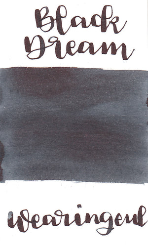 Wearingeul - Korean Literature Inks - Lee Yuksa- Black Dream
