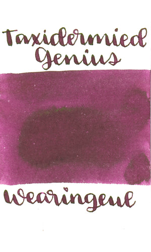 Wearingeul - Korean Literature Inks - Yi Sang- A Taxidermied Genius Ink