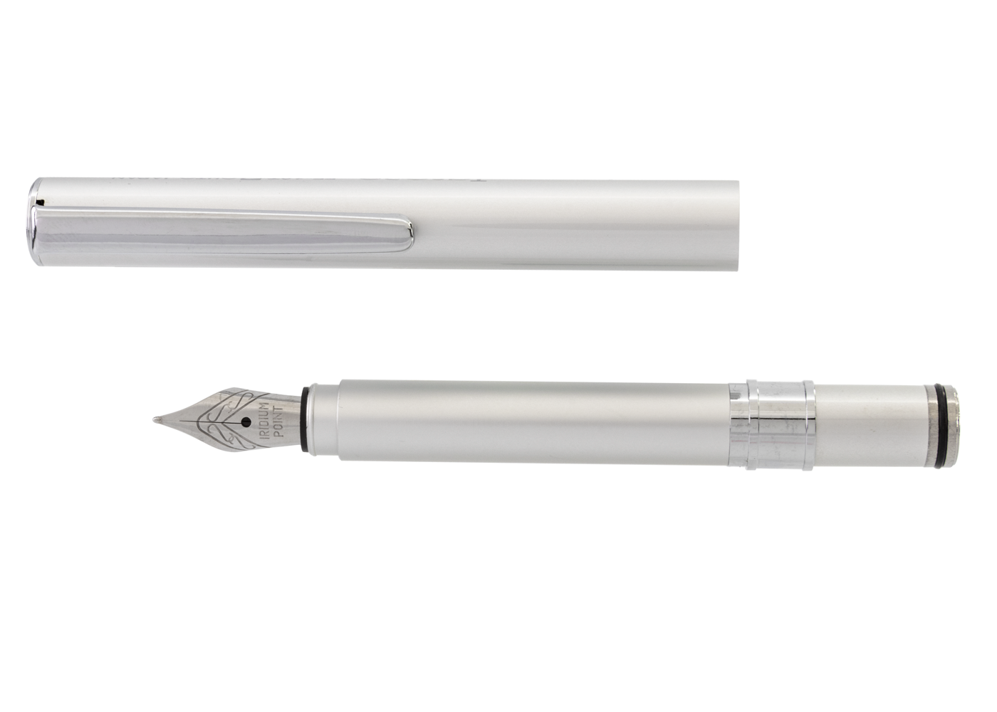 OHTO Tasche Fountain Pen- Silver