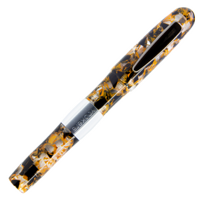 Yookers Gaia Fiber Pen Orange/Black Marble Resin